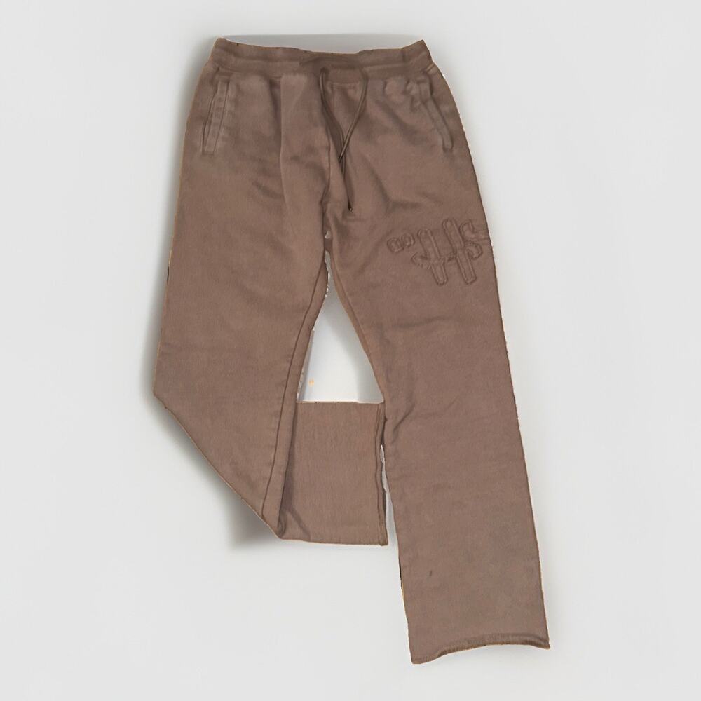 Honor The Gift Wide Leg Sweatpants Brown Taupe Men’s Size Large 34x30